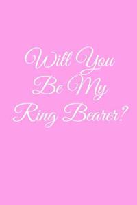 Will You Be My Ring Bearer?
