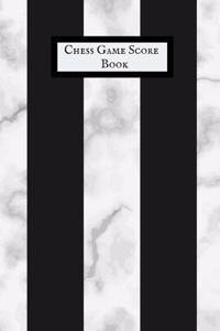 Chess Game Score Book