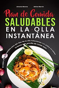 Plan de comidas saludables en la olla instantánea