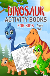 Dinosaurs Activity Book For Kids