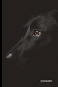 Journal Pages - Midnight Doggy (Unruled)