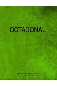 Octagonal Graph Paper Notebook 1/4 inch octagons 160 pages