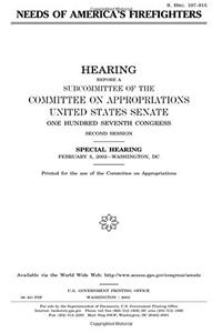 Needs of Americas Firefighters