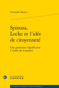 Spinoza, Locke Et l'Idee de Citoyennete