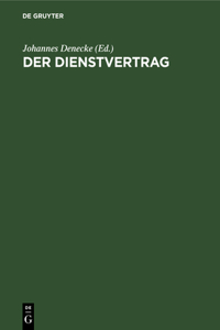 Dienstvertrag