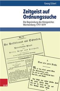 Zeitgeist Auf Ordnungssuche