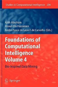 Foundations of Computational Intelligence