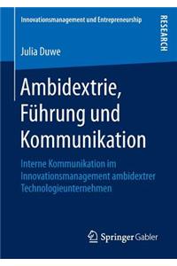 Ambidextrie, Führung Und Kommunikation