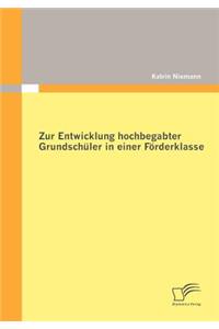 Zur Entwicklung hochbegabter Grundschüler in einer Förderklasse