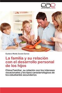 familia y su relación con el desarrollo personal de los hijos