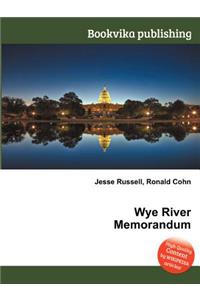 Wye River Memorandum