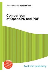 Comparison of Openxps and PDF