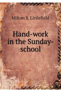 Hand-Work in the Sunday-School