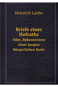 Briefe Eines Hofraths Oder, Bekenntnisse Einer Jungen Bürgerlichen Seele