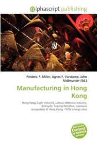 Manufacturing in Hong Kong