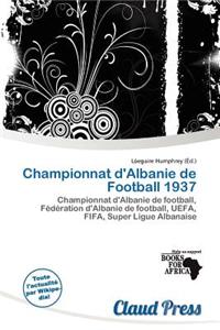 Championnat D'Albanie de Football 1937