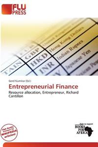 Entrepreneurial Finance