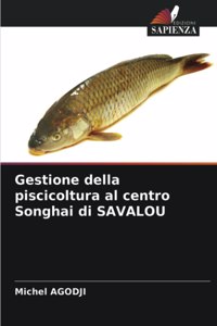 Gestione della piscicoltura al centro Songhai di SAVALOU