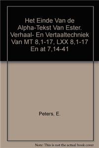 Het Einde Van De Alpha-tekst Van Ester