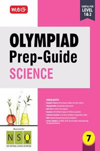MTG Olympiad Prep-Guide Class 7 Science (NSO) - Detailed Theory, NSO Chapterwise Previous Years Questions with Self Test For SOF 2025-26 Exam