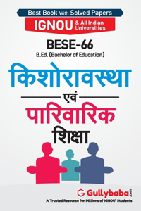 Bese-66 किशोरावस्था एवं पारिवारिक शिक्षा