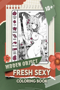 Hidden Object Fresh Sexy Coloring Book