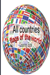 All countries flags of the world Coloring Book