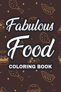 Fabulous Food Coloring Book