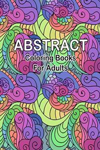 Abstract coloring books for adults