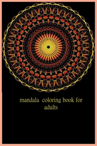 mandala coloring book for adults