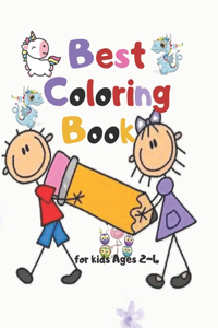 Best Coloring Book for kids ages 2-4