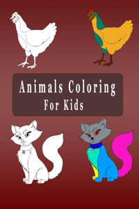 Animals Coloring Book for Kids