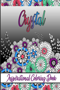 Crystal Inspirational Coloring Book