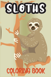 Sloths Coloring Book
