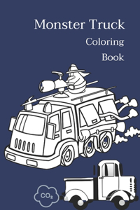 Monster Truck Coloring Book