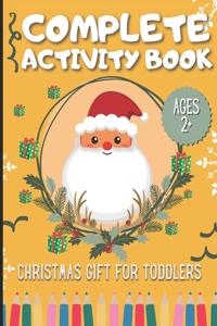 Christmas Activity Book for Toddlers