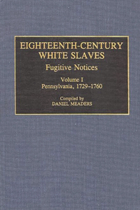 Eighteenth-Century White Slaves