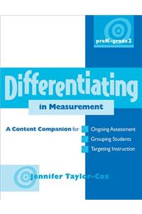 Differentiating in Measurement, Prek-Grade 2