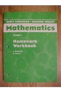 Scott Foresman Addison Wesley Math 2005 Homework Workbook Grade 1