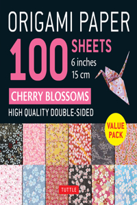 Origami Paper 100 Sheets Cherry Blossoms 6