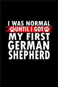 I was Normal Until I Got My First German Shepherd