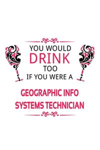 You Would Drink Too If You Were A Geographic Info Systems Technician