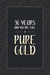 96th Birthday Notebook