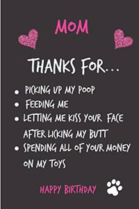 Mom, Thanks for Picking Up My Poop