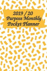 2019/20 Purpose Monthly Planner