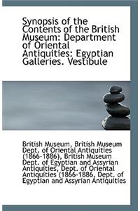 Synopsis of the Contents of the British Museum