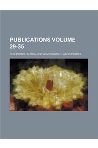 Publications Volume 29-35