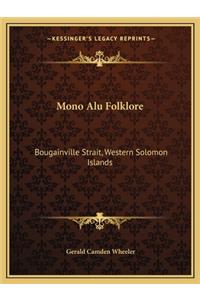Mono Alu Folklore