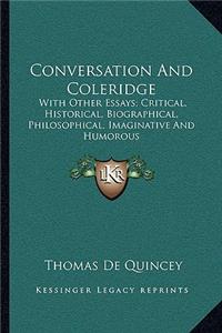 Conversation and Coleridge