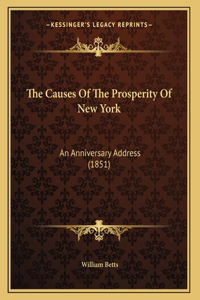 Causes Of The Prosperity Of New York